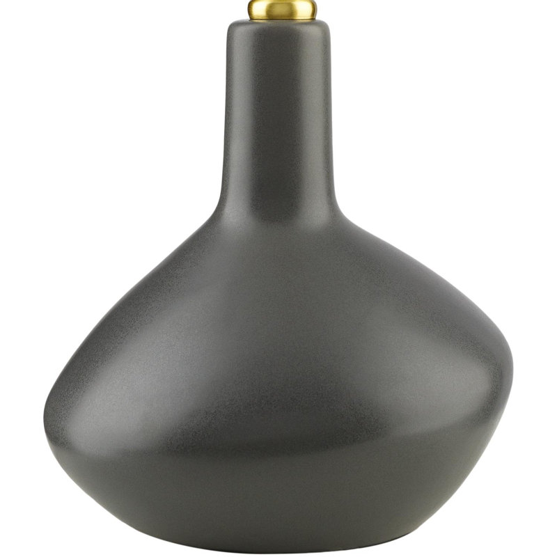 Kelline Ceramic Table Lamp, Gray