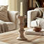 Bougeoir de table en bois massif fait à la main-830888038-935760278