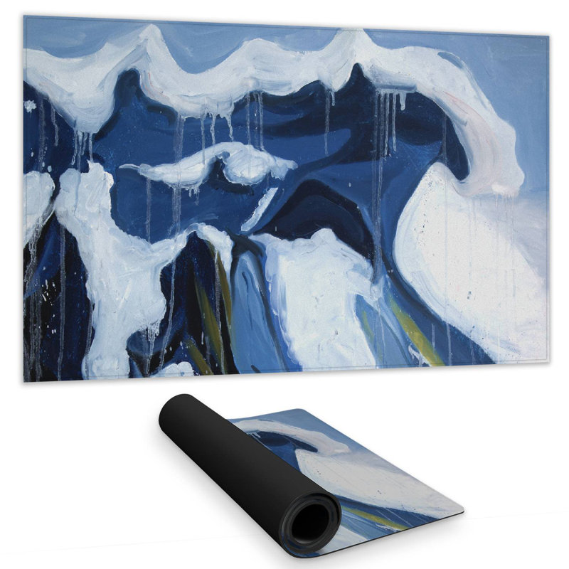Wave in motion - 14.00"x24.25" Desk mat