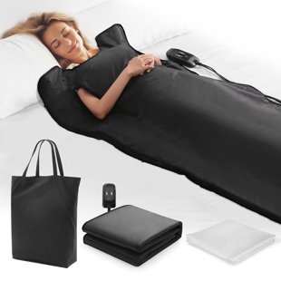 Infrared Sauna Blanket for Detoxification, Portable Remote Control Sauna Blanket for Home