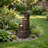 Rustic 4-Tier Clay Pot Outdoor Fountain With LED Light – Relaxing Water Feature For Garden, Patio, Or Home Décor