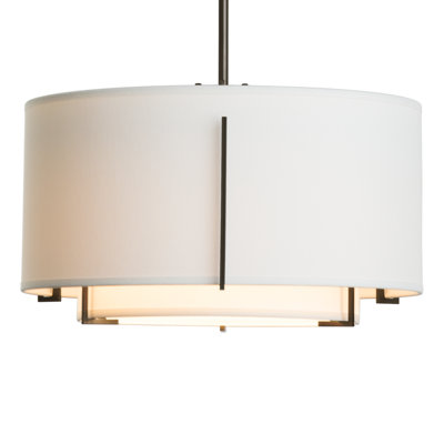 Lustre cylindrique unique à 3 lumières Exos