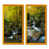 Cadre photo doré