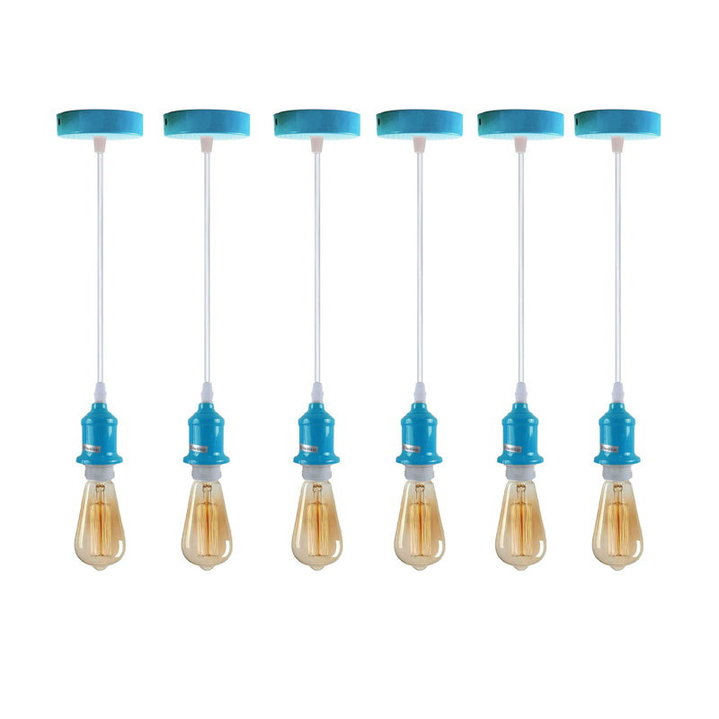 Iymona 6 - Light Single Pendant, Blue