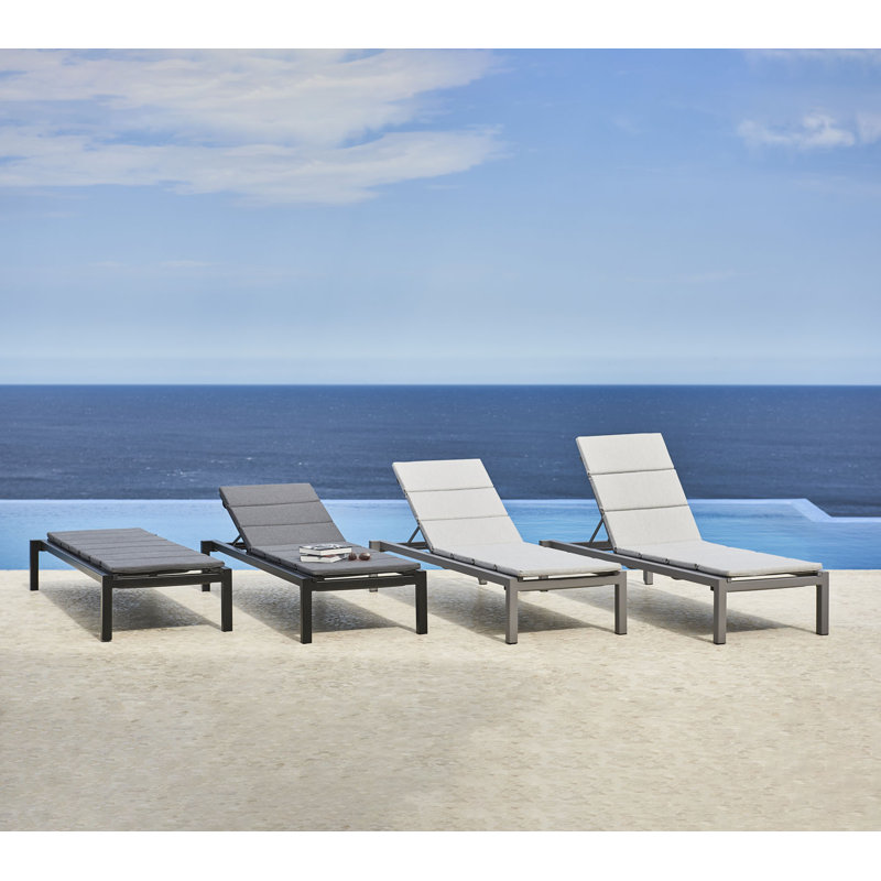 Relax Sunbed - Gray/Gray, Gray, Gray
