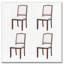 Chaises de salle à manger rembourrées Farmhouse-80674491