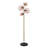 Opus Gold Glass Globe Floor Lamp