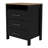 Allysyn 26.1" 3 Drawer Nightstand-300643085