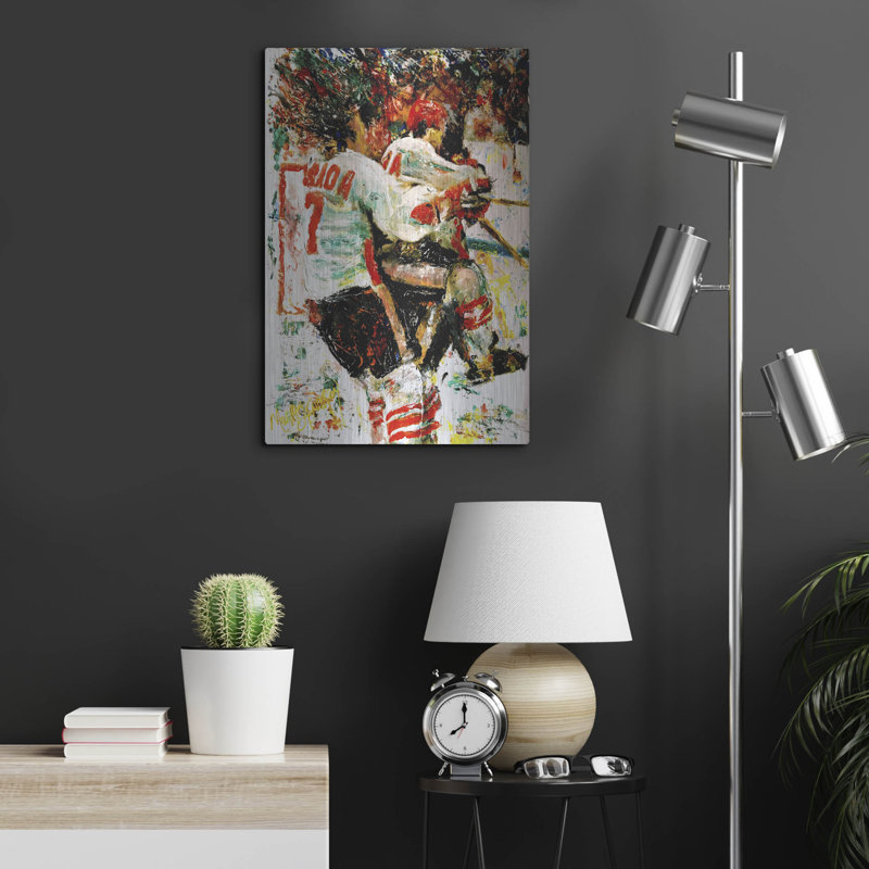 Winston Porter «The But 72 1» par Murray Henderson, art mural en métal, H 24 po x l 16 po