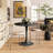 Modern Round Dining Table,31.5'' Kitchen Dining Room Furniture, Coffee Table, Leisure Table, Living Room Table, Black,Dining Table,Kitchen Tableoval Dining Table,Gift For Mother's Day-540107817-555651233-558319753
