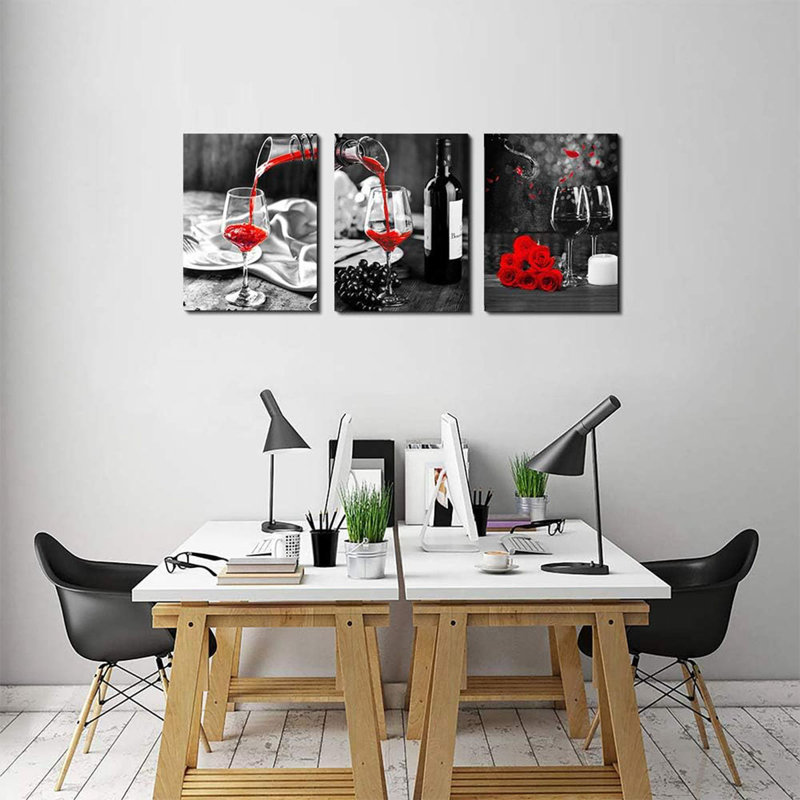 3 Piece Wrapped Canvas Print