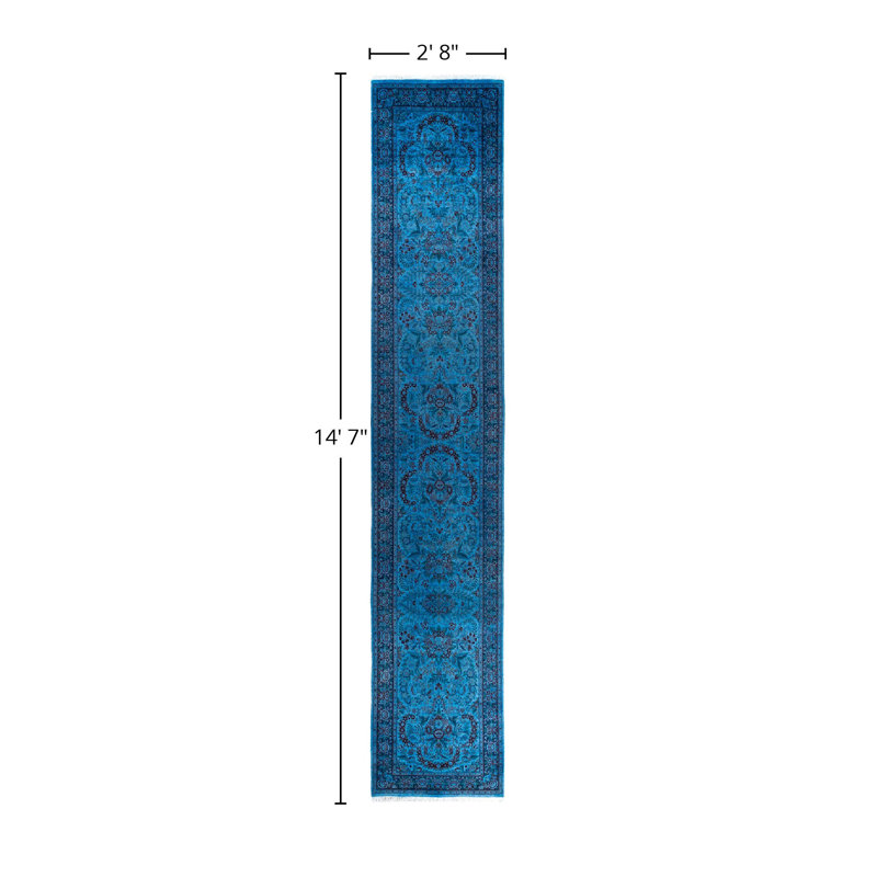 Sampson One-of-a-Kind 2' 8" X 14' 7" Hand Knotted Area Rug