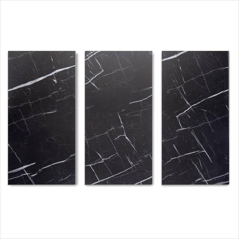 Terracore Nero Marquina 12" x 24" x 7mm Luxury Vinyl Plank