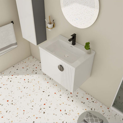 Ensemble de meuble-lavabo simple 18,5 po avec plateau Drood