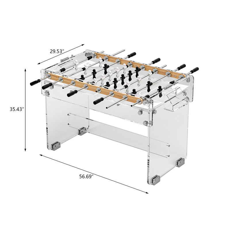 Professional Premium Acrylic Table Soccer Table