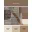 Tapis doux et moelleux de style scandinave brun et beige Teterboro-624660430