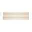 Tapis de couloir à rayures crème et brun clair 18 po x 57 po French Home
