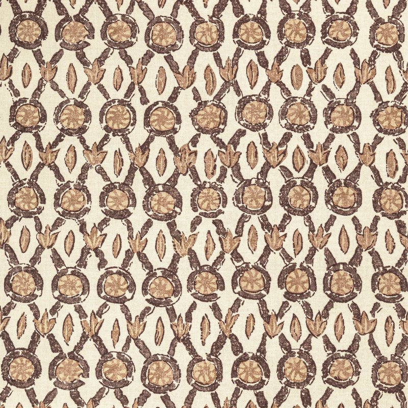 Manoir Galon 100% Cotton Performance Fabric, Mocha