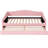 Modern Twin Upholstered Daybed With Flexible Trundle Bed And Bedroom Illumination Pink For Small Apartments-1323387278-1323387276