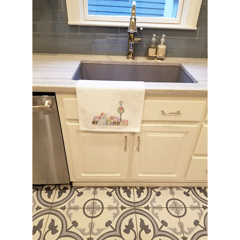 Ensemble de 2 serviettes de cuisine West Highland White Terrier