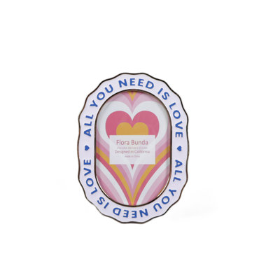 4x6  "ALL YOU NEED IS LOVE"Zinc Alloy Picutre Frame