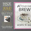 «Hot Pour Over Brew», reproduction encadrée - bois massif-1369789435-1369789437