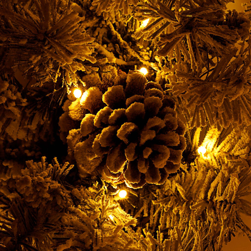 Arbre de Noël artificiel éclairé 4 pi