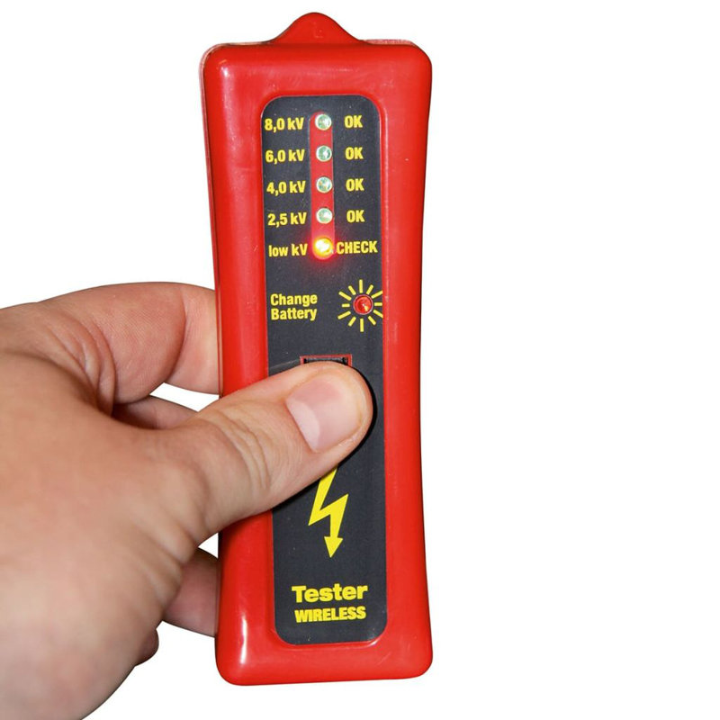 Kerbl Wireless Fence Tester 8000 V Red/Black