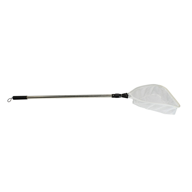 Heavy-Duty Extendable Stainless Steel Pond Skimmer Net