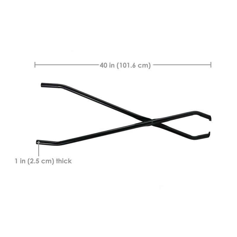 Axel 9'' x 9'' Steel Fire Pit Tool