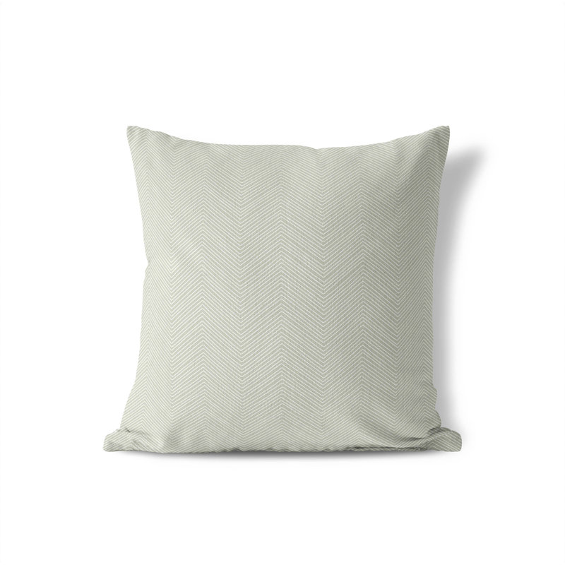 Coussin Chevy, Vert clair, H 20 po x l 20 po
