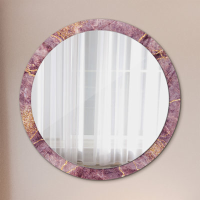 Huldar Glass Flat Wall Mirror