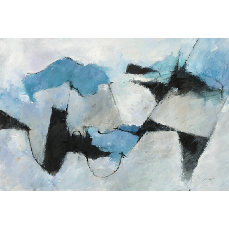 Shadow Of Winter Crop by Mike Schick - Wrapped Canvas Painting, 61cm H x 91cm W