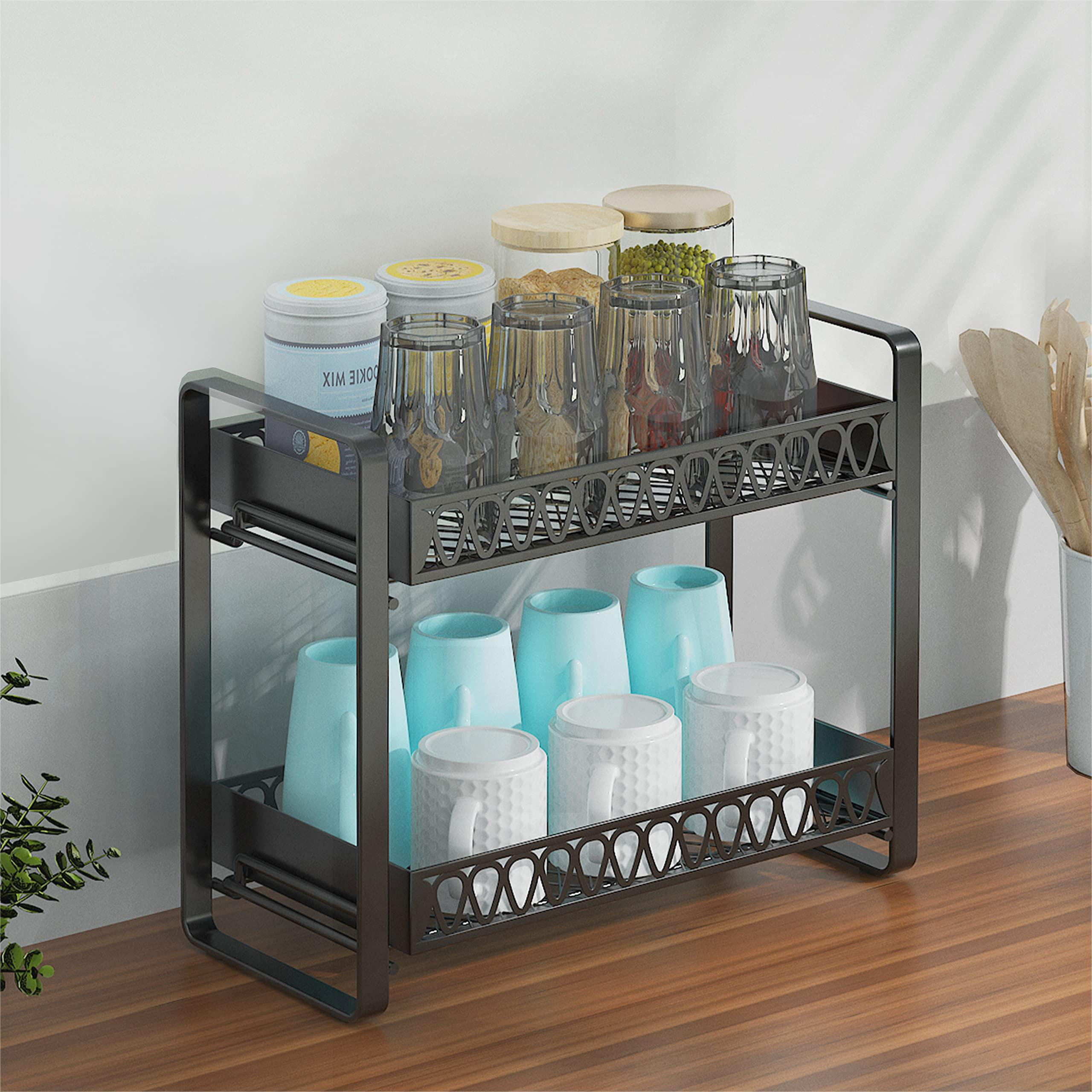 Red Barrel Studio® Nameeta Metal Freestanding Bathroom Shelves | Wayfair