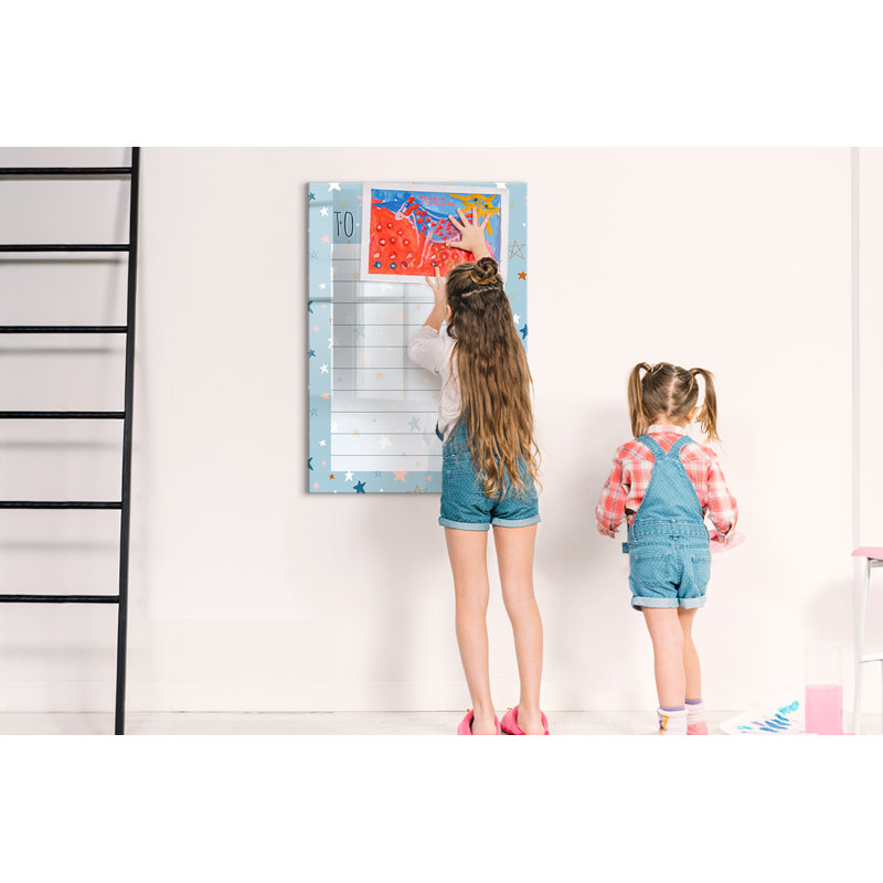 Magnetic Glass Photo Memo Board