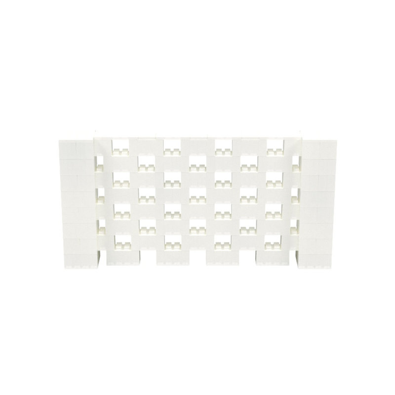Ensemble mural 4 po de haut Everblock, Translucide, 96"