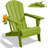 Oversized All-Weather Foldable Adirondack Chair with Cup Holder -1144782319-1168729535