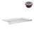 60 in. x 32 in. Alcove Acrylic Shower Base in Glossy White With Left Drain, Drain Included-115227593