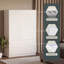 3 Door 4 Drawer Wardrobe Spacious Bedroom Storage with Hanging Rail Shelves and Modern Design