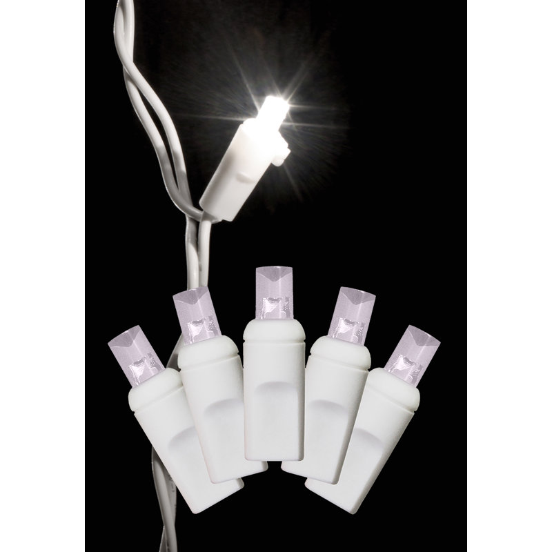 Rideau lumineux, Blanc pur