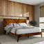 Sierra Solid Wood Bed Frame with Adjustable Headboard / Handcrafted Platform Bed-1020696903-1020736582