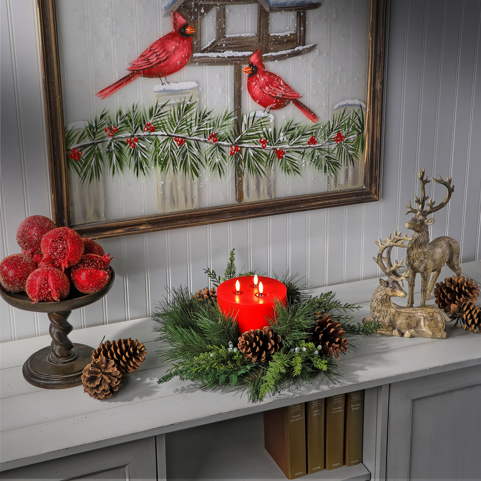 Pvc Greenery 14" Juniper Wreath
