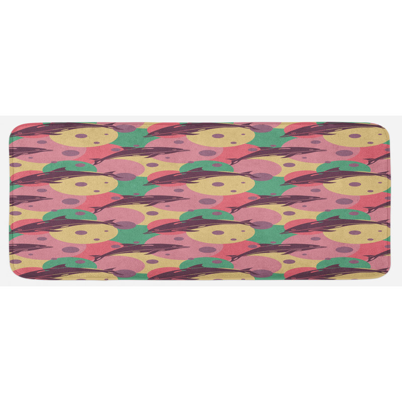 Tapis de cuisine aquatique