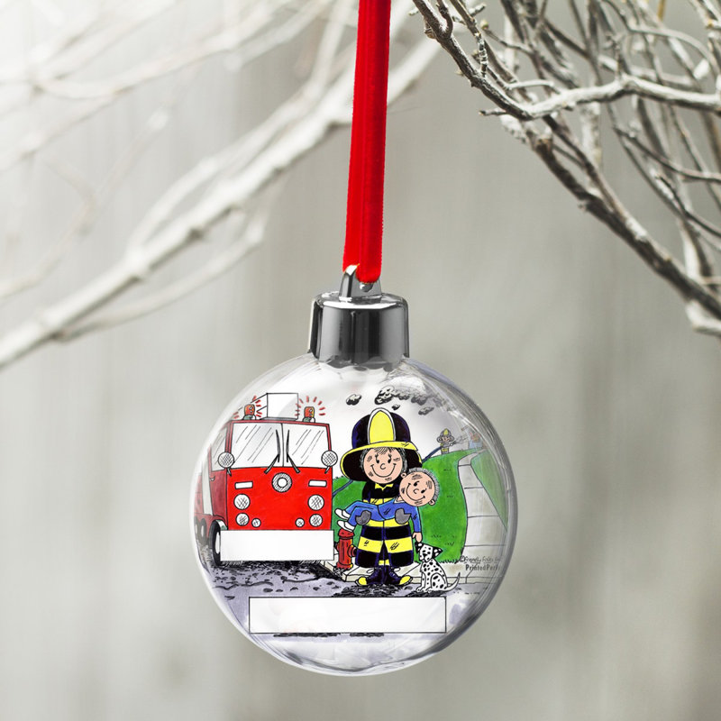 Ornement de sapin de Noël personnalisé, Oui