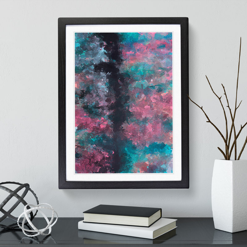 Butterfly Wing - Print, White, Black Framed, 66cm H x 48cm W x 2cm D