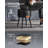 Synthetic Leather Round Ottoman With Storage-99313100