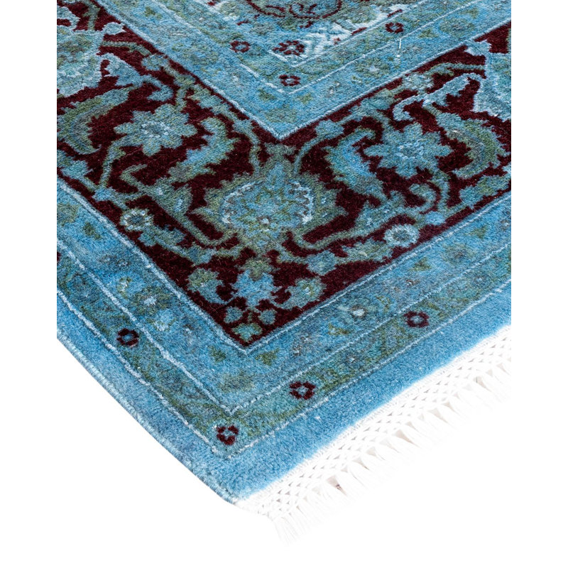 Kloster One-of-a-Kind 6' 1" x 9' 5" Hand Knotted Area Rug