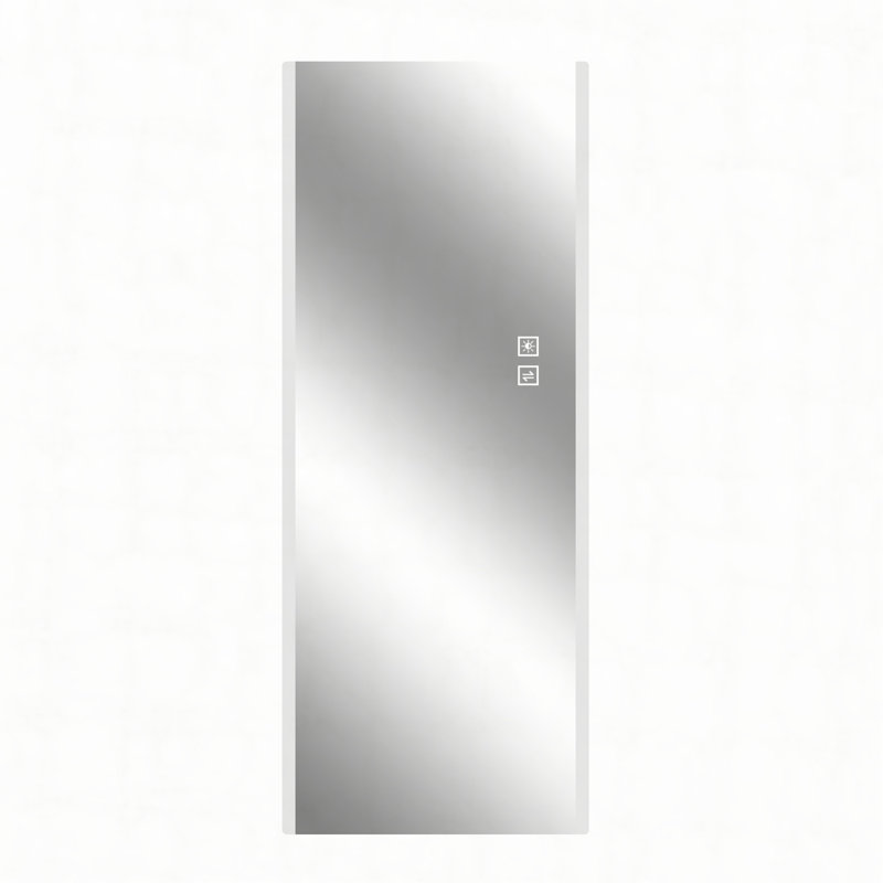 65*21in Led mirror full length,Frameless full-length mirror,Wall Mounted Mirror with Light,three-color changing light,Explosion-proof glass, high-definition imaging