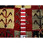 Tapis oriental en laine pure noué à la main 3 pi 7 po x 5 pi 7 po rouge Gabbeh nouveau avec motif de dames de jardin 831524A6CD6E406C9CF6B0B68F922B44
