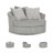 Soma Upholstered Swivel Accent Chair